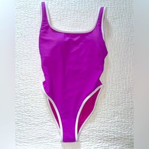 Lainsnow Bright Purple one piece